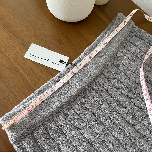 W28.30 Current Air Cable sweater Knit A-Line Skirt - Picture 8 of 9